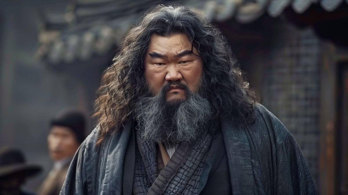 Así se vería Hagrid en un KDrama según una IA