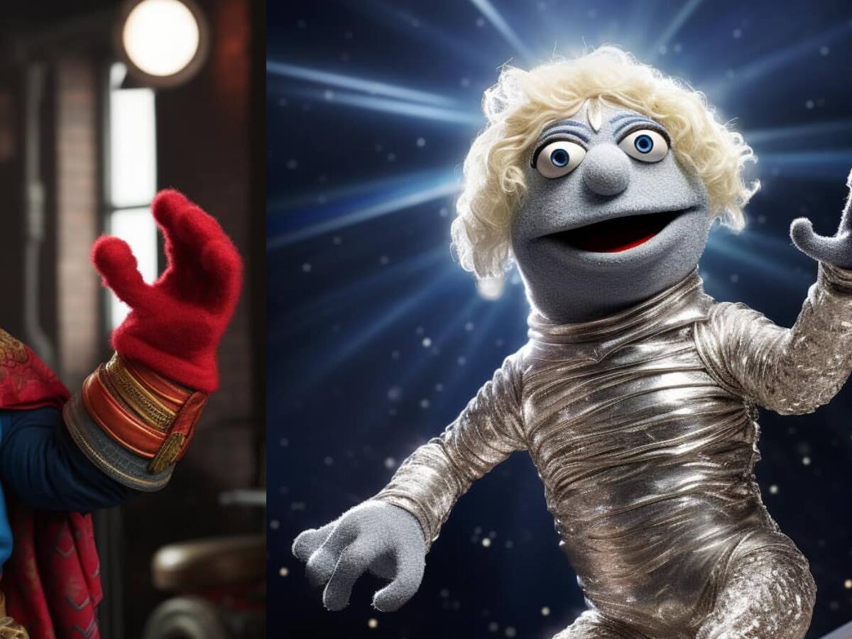 Así se verían los Muppeds como personajes de Marvel según una inteligencia artificial
