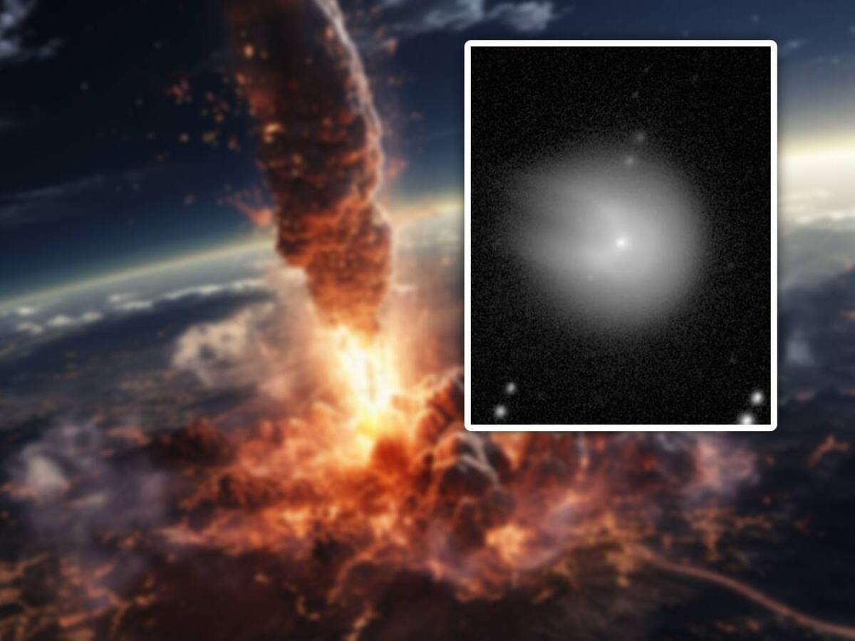 Cometa ‘Diablo’ choca con la Tierra: Inteligencia artificial muestra el aterrador escenario