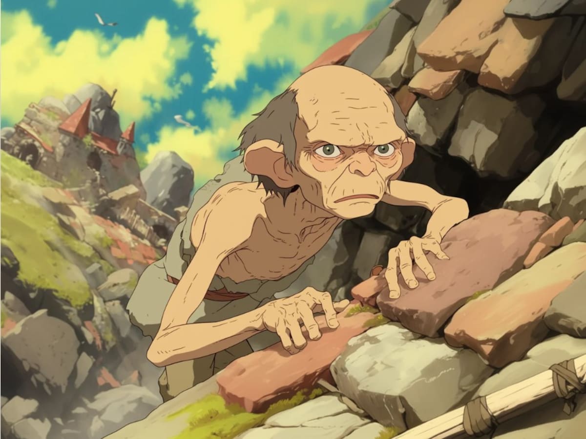 Gollum del Señor de los Anillos.