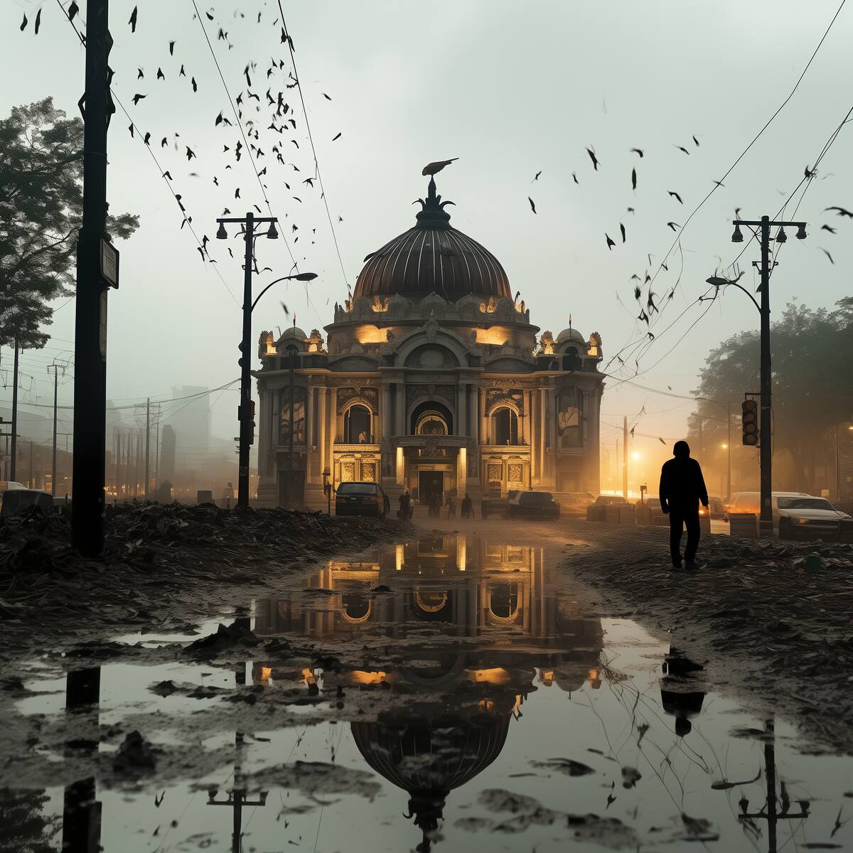 El palacio de Bellas Artes