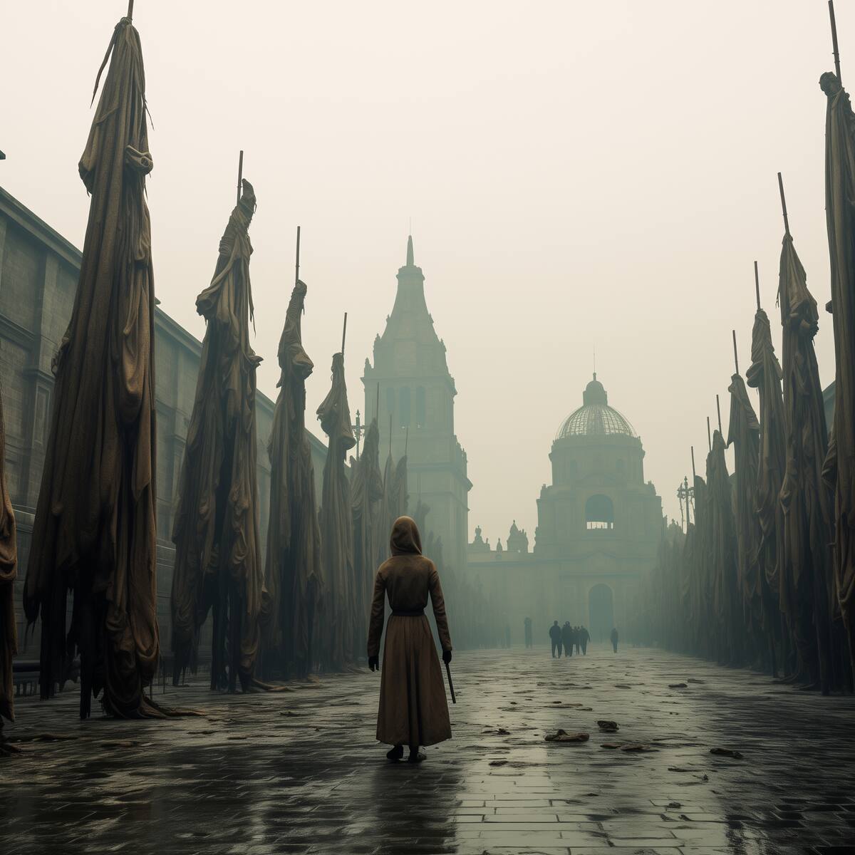 La catedral metropolitana en el Zócalo de la ciudad.