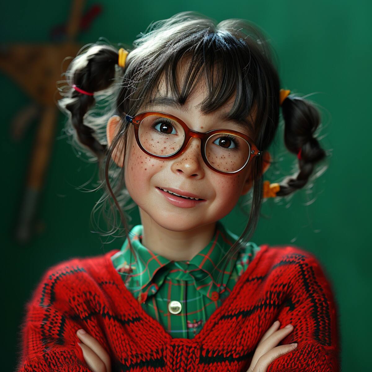 María Antonieta de las Nieves, la actriz detrás de La Chilindrina, creó el personaje y diseñó su vestuario, incluyendo el característico sombrero cuadrado, inspirándose en la moda de la década de 1970.