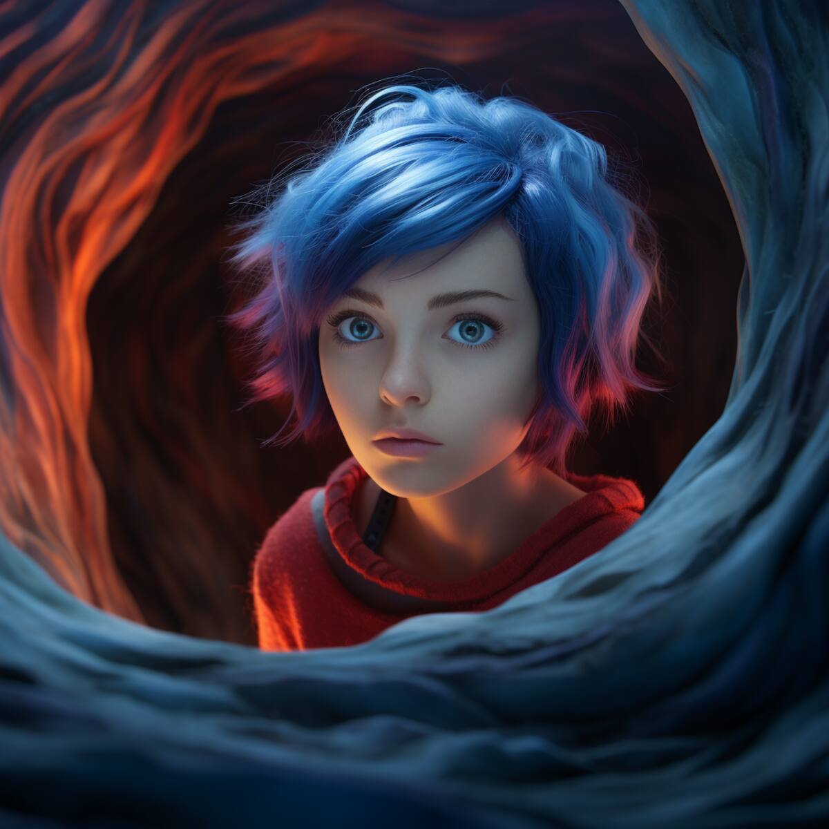 Los escenarios coloridos son parte esencial de la estética de la película
