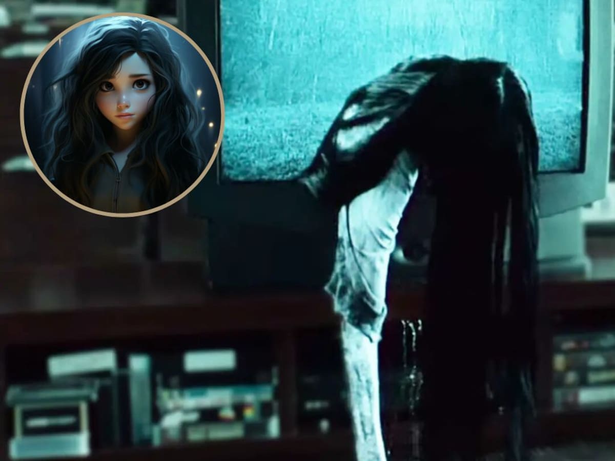 Samara de El aro en estilo Pixar: una creación de la Inteligencia Artificial