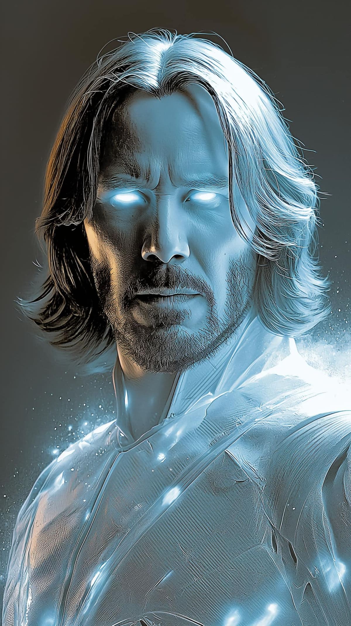 Keanu Reeves en versión Beyonder según una IA