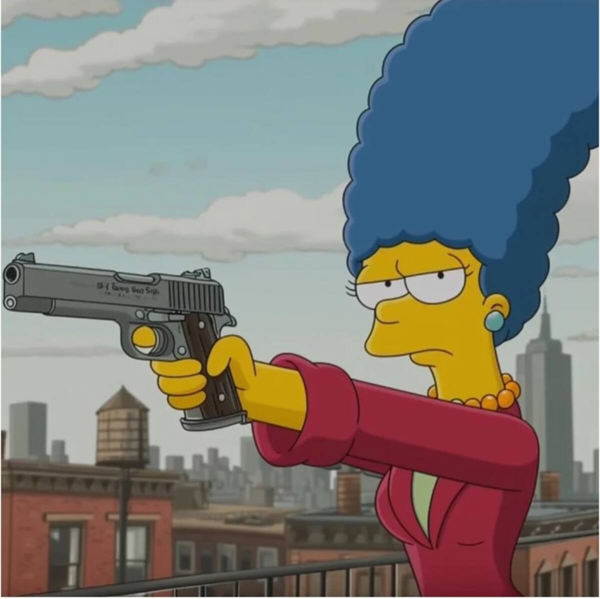 Matt Groening, creador de Los Simpson, diseñó a los personajes en unos minutos antes de una reunión con los ejecutivos de la cadena.