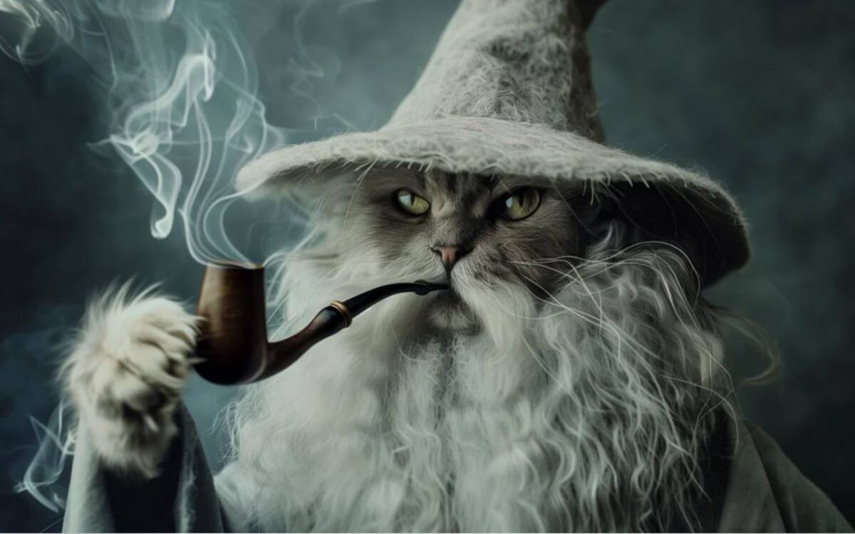 Gandalf el Gris. Fuente: Midjourney.