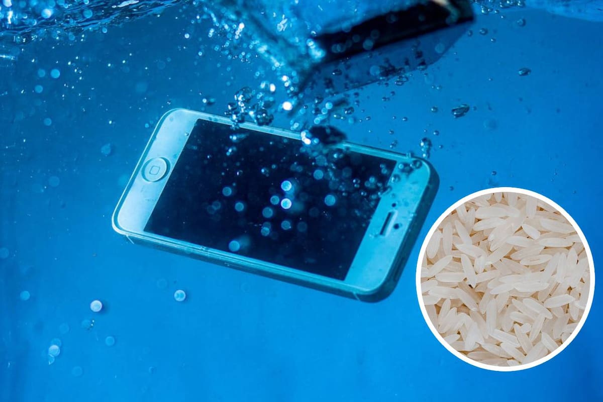 Según expertos, aunque meter el celular al arroz sí puede ayudar a eliminar lo mojado superficialmente, existen ciertos tipos de arroz que son más recomendables para esto. | Foto: Pexels