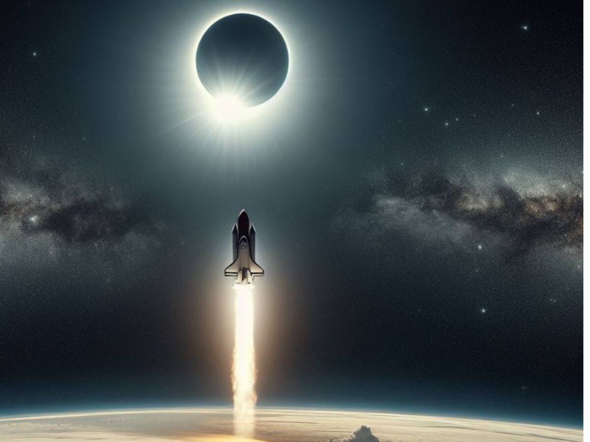 Descubre por qué la NASA lanzará cohetes durante el eclipse solar del 8 de abril