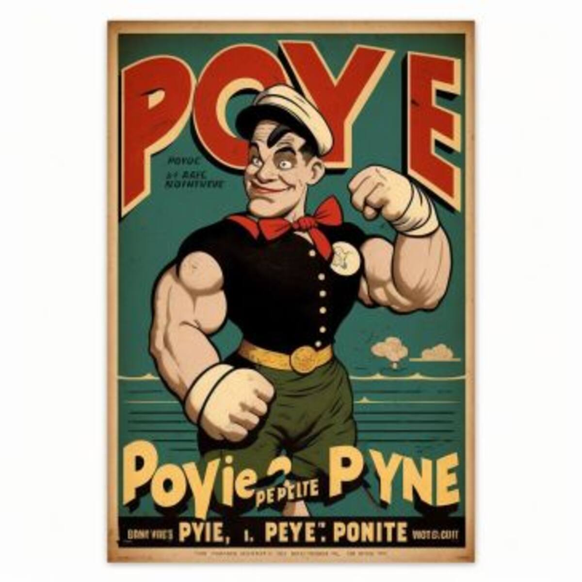 Live action de Popeye en los años 40s