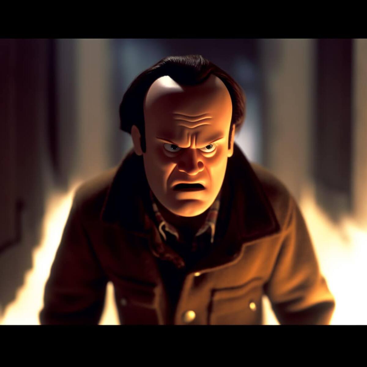 Jack en The Shining en pixar