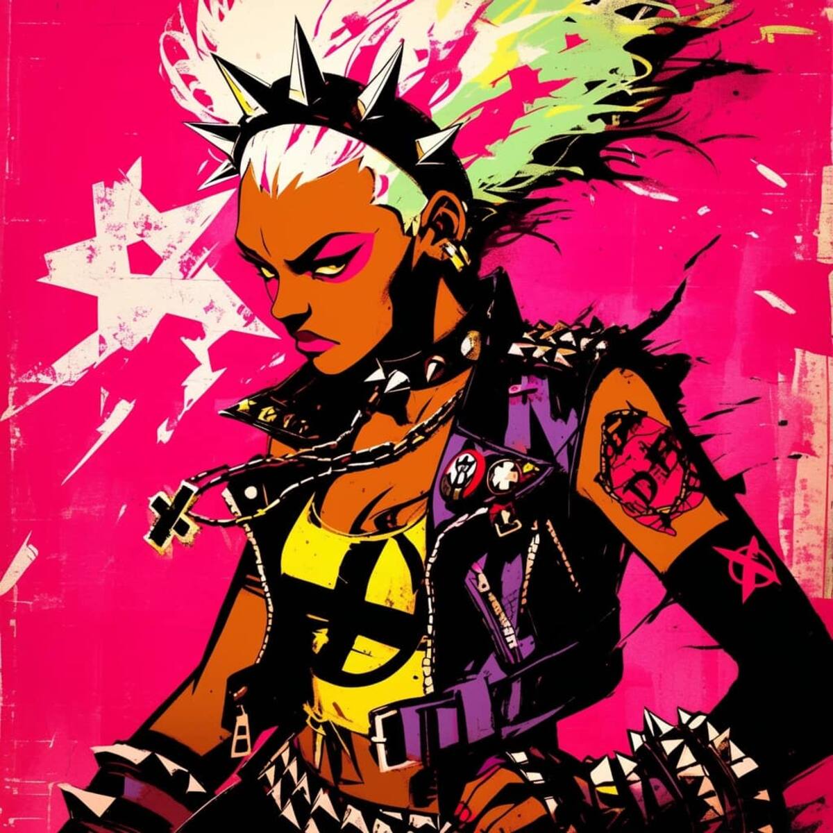 Storm en estilo anarquista según una IA