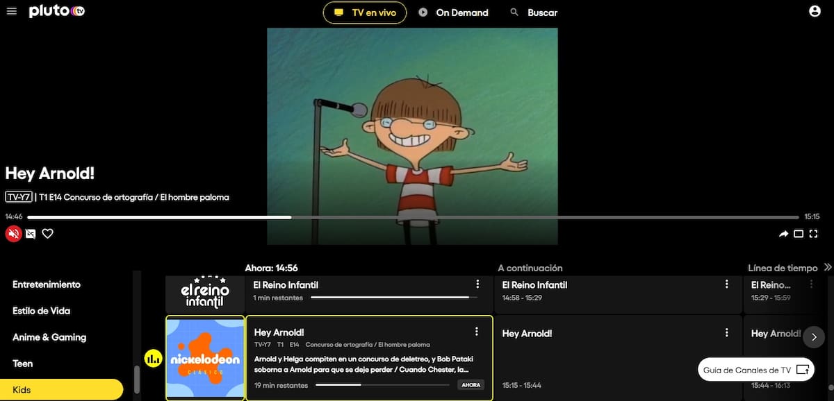 Pocos fans de la serie conocen que pueden ver ¡Oye,Arnold! gratis en México a través de PlutoTV