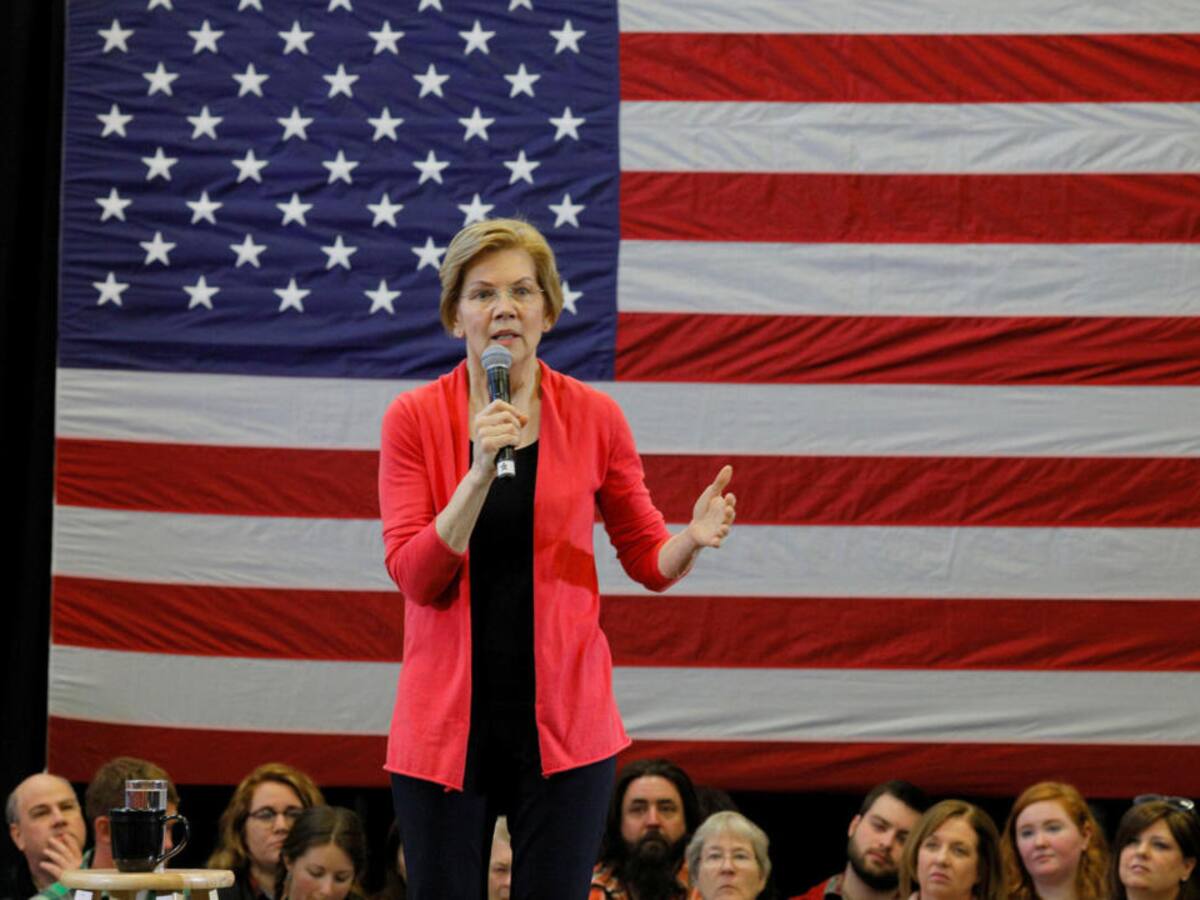 "Criptomonedas no protogen a los inversores ni garantizan seguridad", afirma la senadora Warren