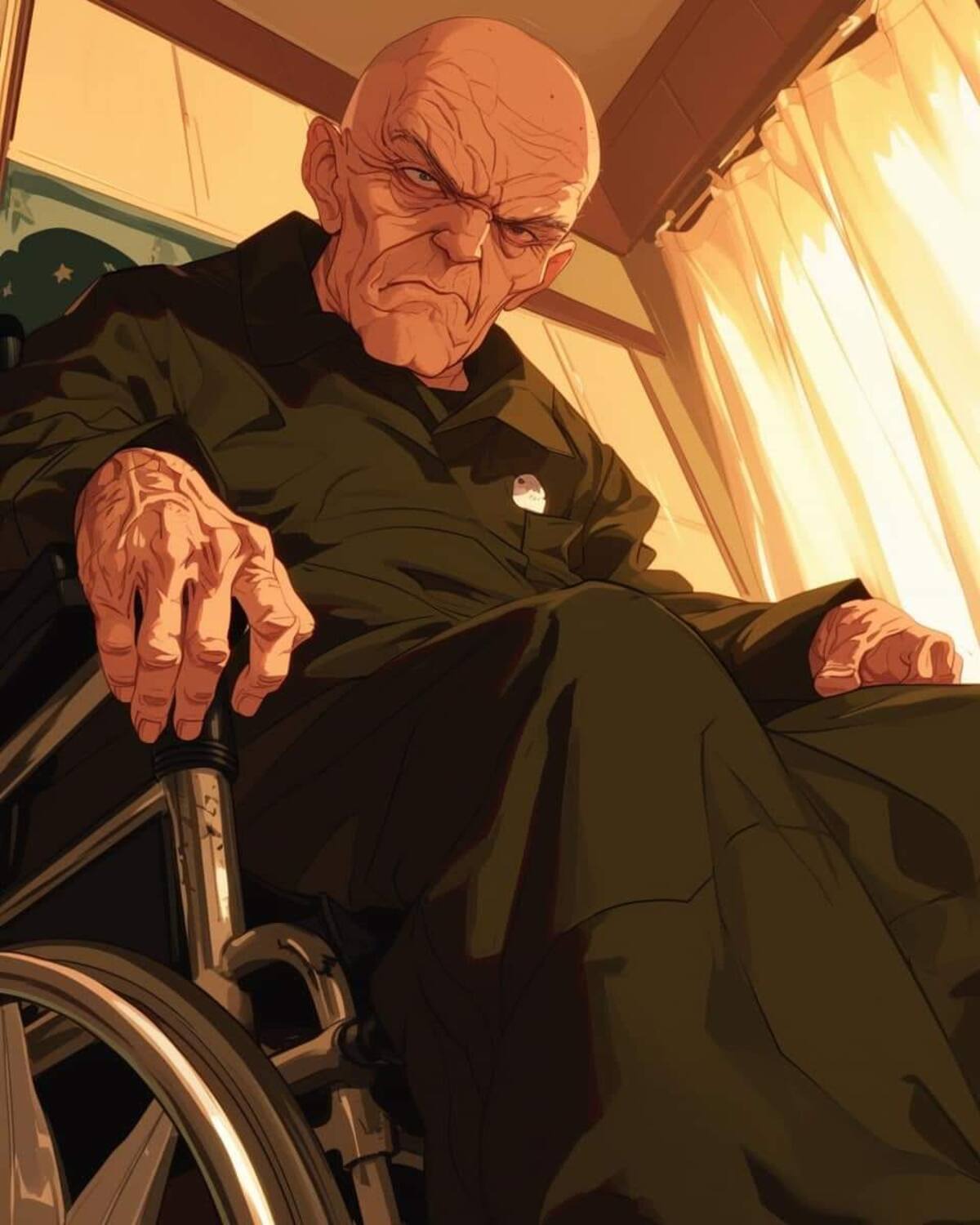 Héctor Salamanca versión anime según una IA