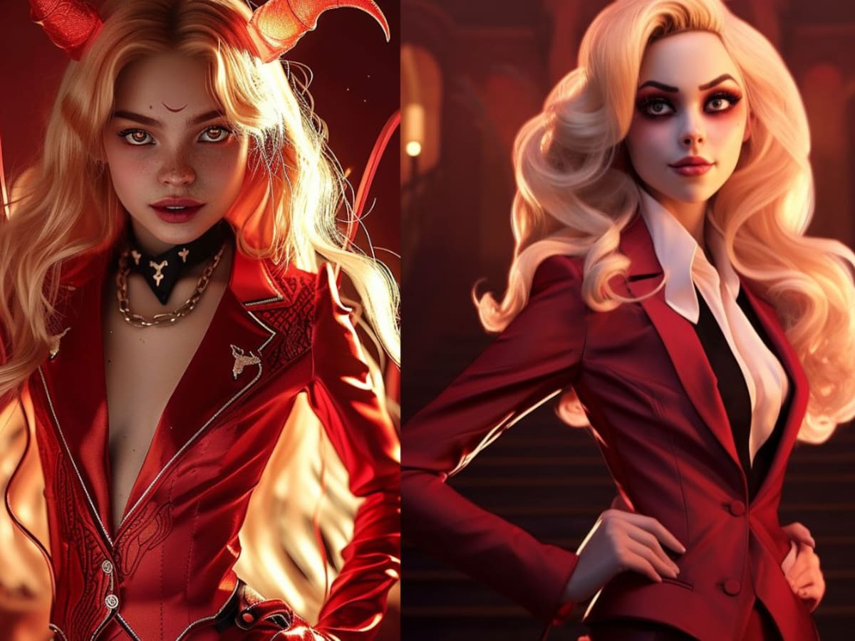 Hazbin Hotel: Así se vería Charlie Morningstar en la vida real según una inteligencia artificial