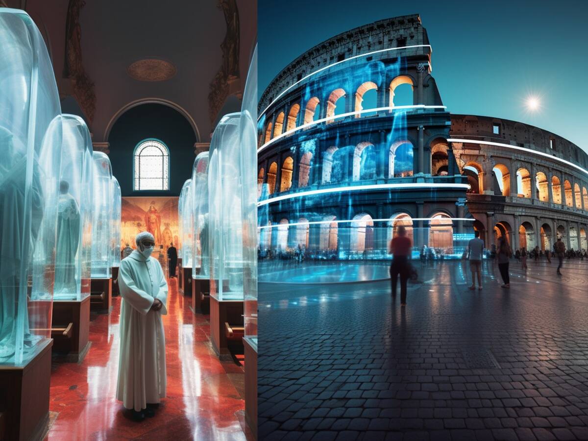 Italia: Inteligencia artificial imagina cómo será en el año 2050