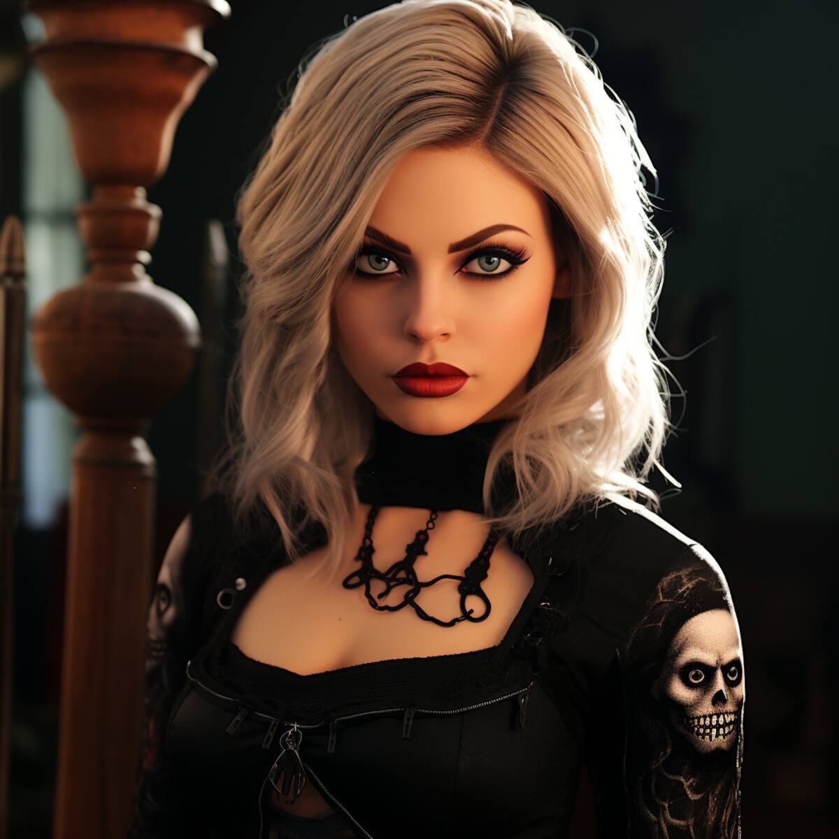 Antes de convertirse en muñeca, Tiffany era una criminal que colaboró en los asesinatos de Chucky. Su historia agrega una dimensión única a la narrativa de la franquicia de Chucky.