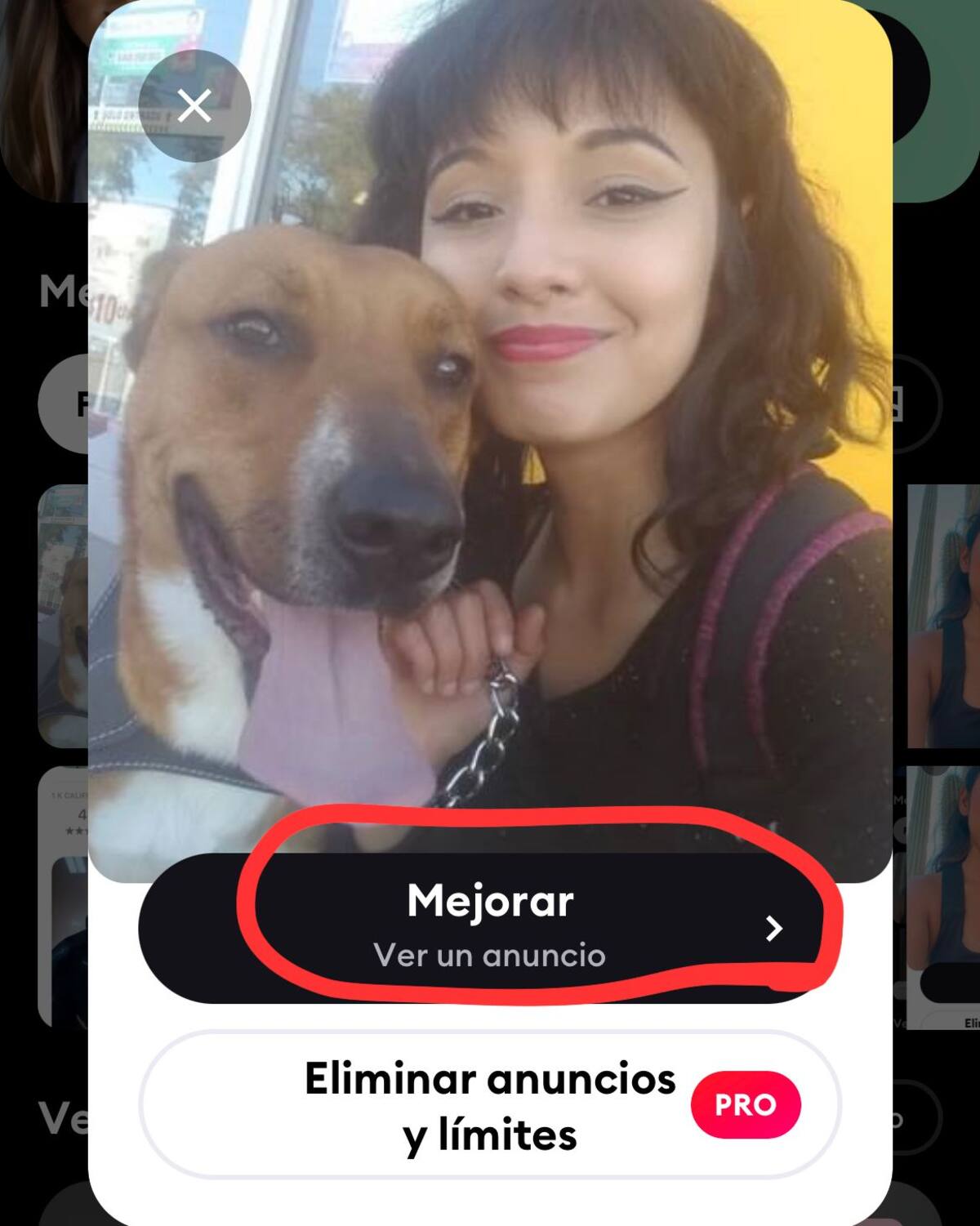 Captura de pantalla de la app Remini - Mejorador de fotos con IA