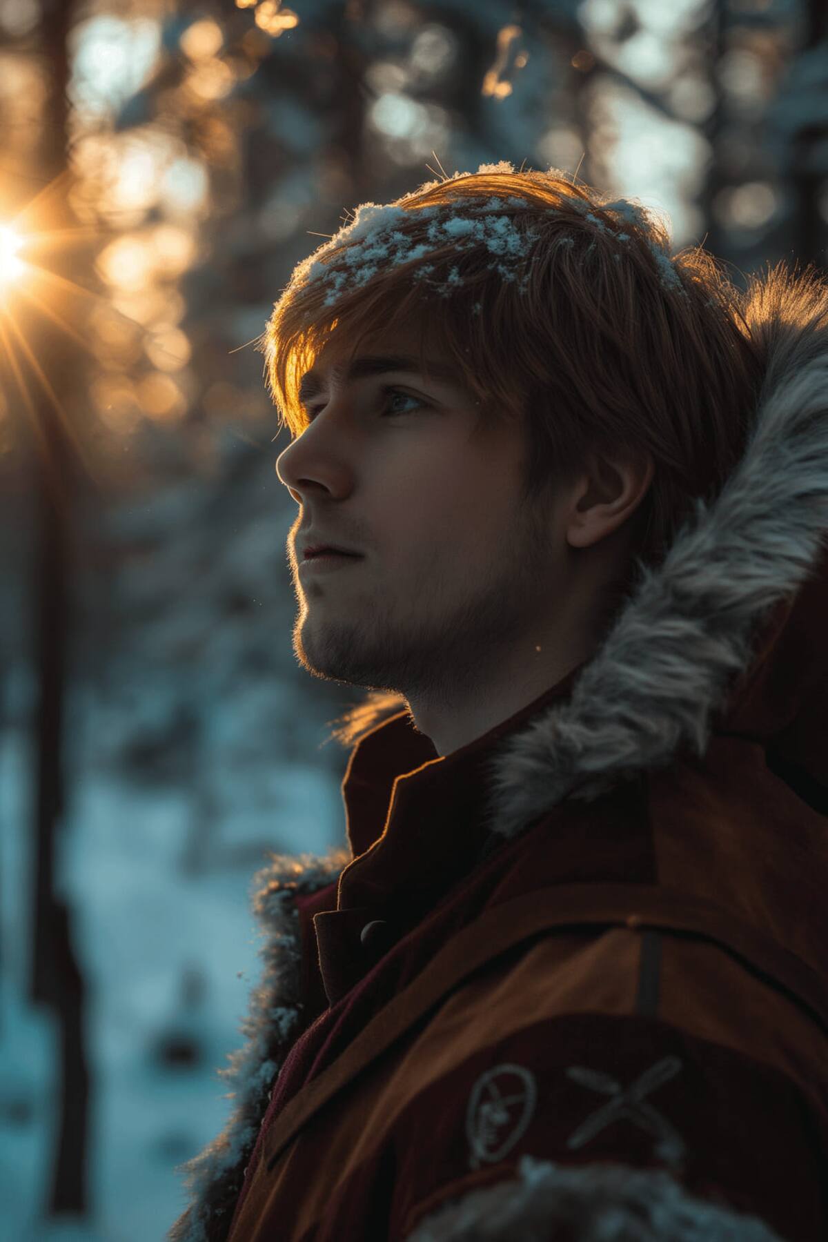 Kristoff en la vida real según una IA