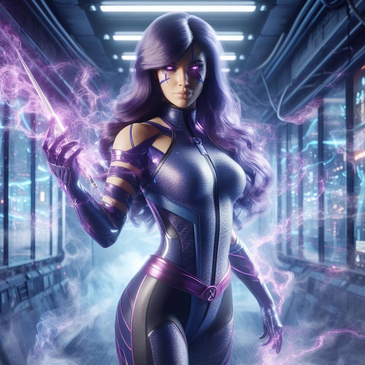 Psylocke así se verían los X Men según una IA