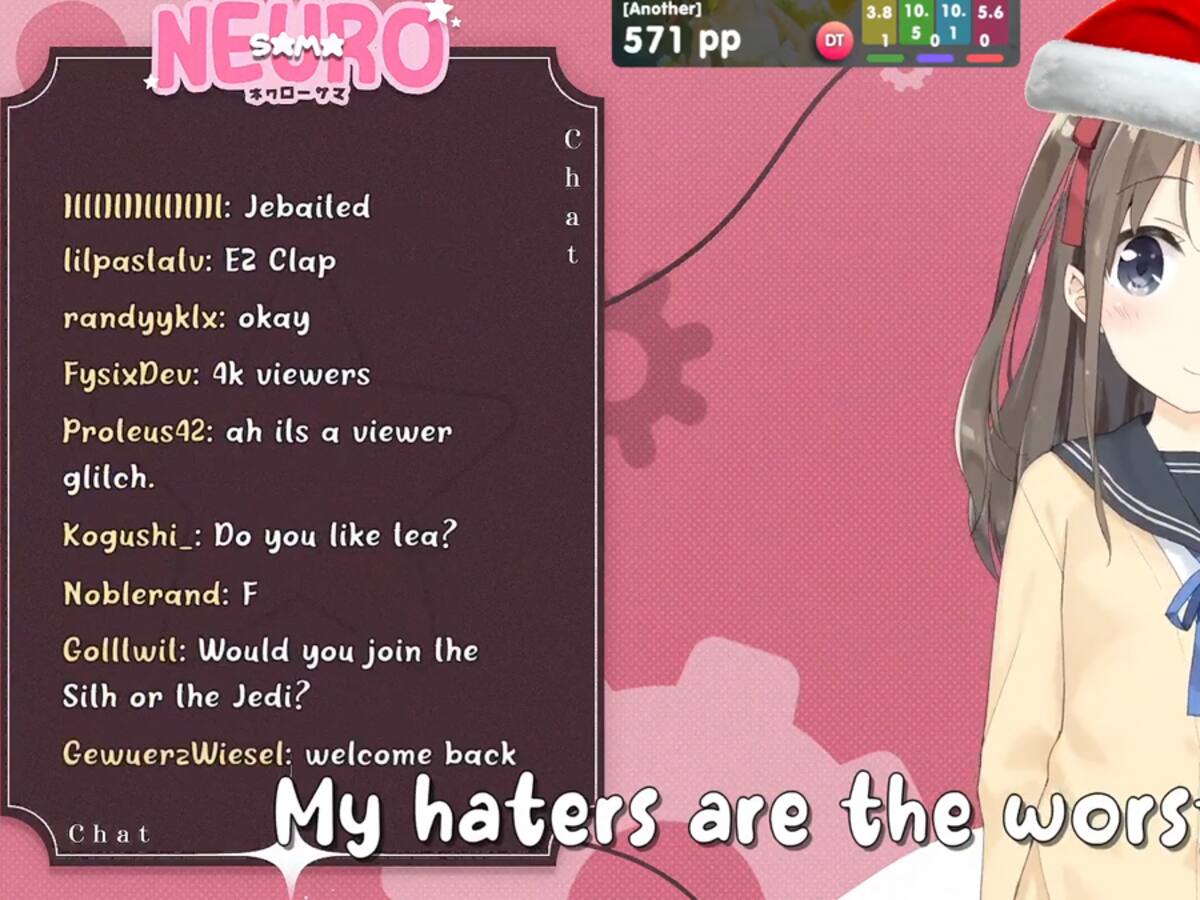 Twitch banea a la inteligencia artificial Neuro-sama por racista y misógina (VIDEO)