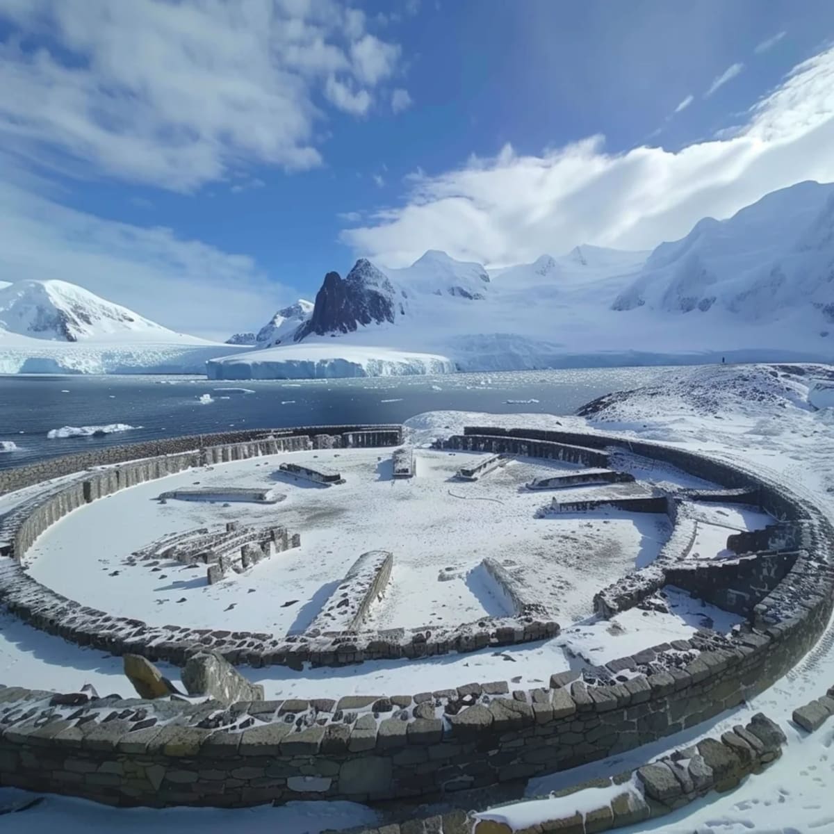 Es el hogar de la estación de investigación más remota del mundo, la Base Amundsen-Scott, ubicada en el Polo Sur.