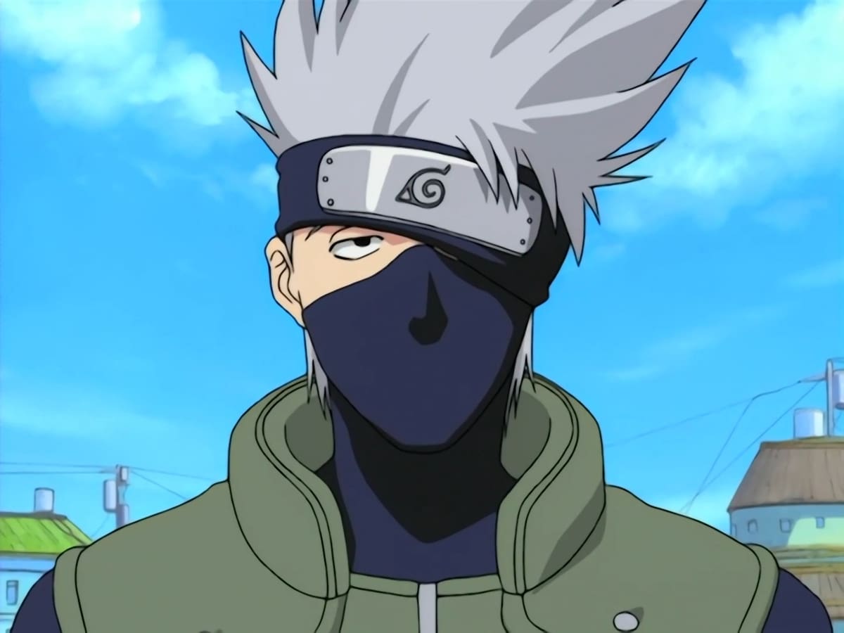 Así se vería Kakashi de Naruto en la vida real, según la inteligencia artificial