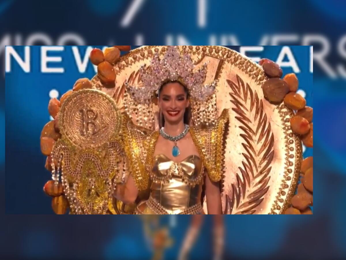 Miss Universo 2023: Concursante representa a El Salvador con un traje inspirado en Bitcoin