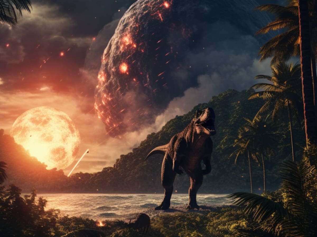 La “verdad” sobre la extinción de los dinosaurios: Inteligencia Artificial muestra su impactante destino
