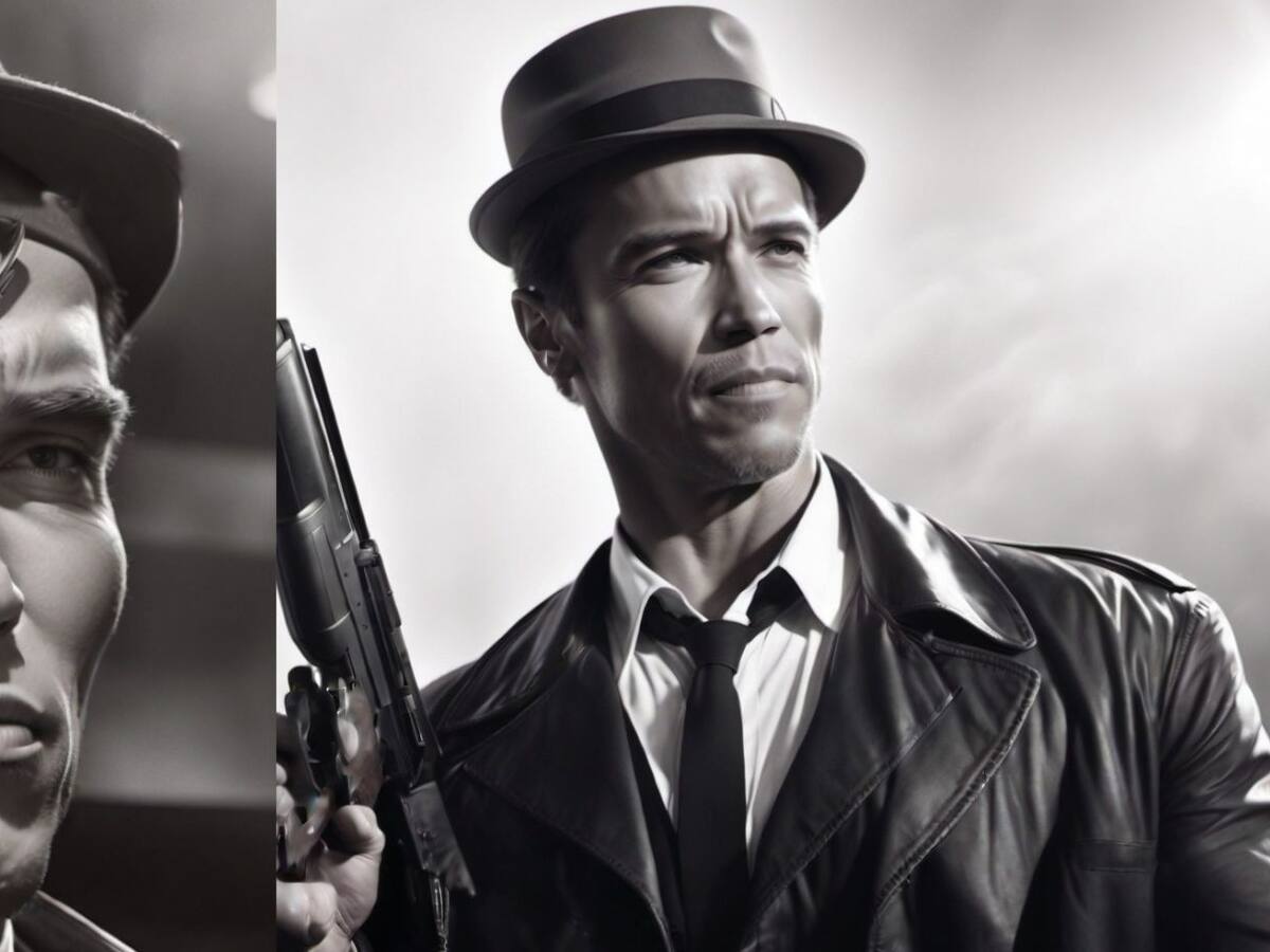 ¿Cómo se vería “Terminator” en el estilo noir según una inteligencia artificial?