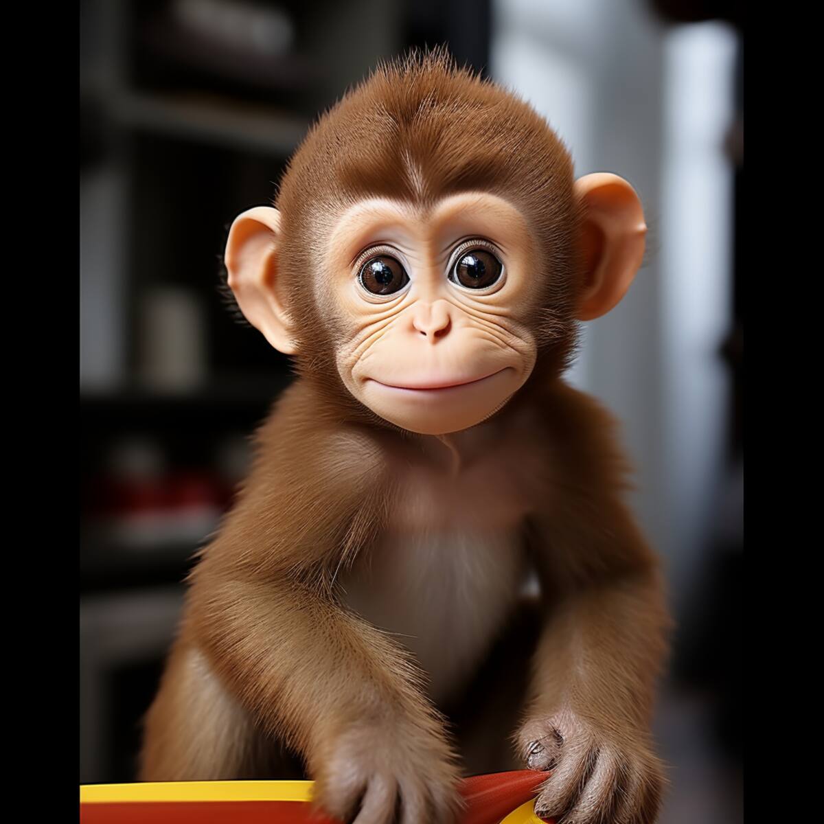 Jorge es un mono muy travieso y curioso que siempre se ve envuelto en situaciones divertidas debido a su insaciable deseo de explorar y descubrir el mundo que lo rodea.