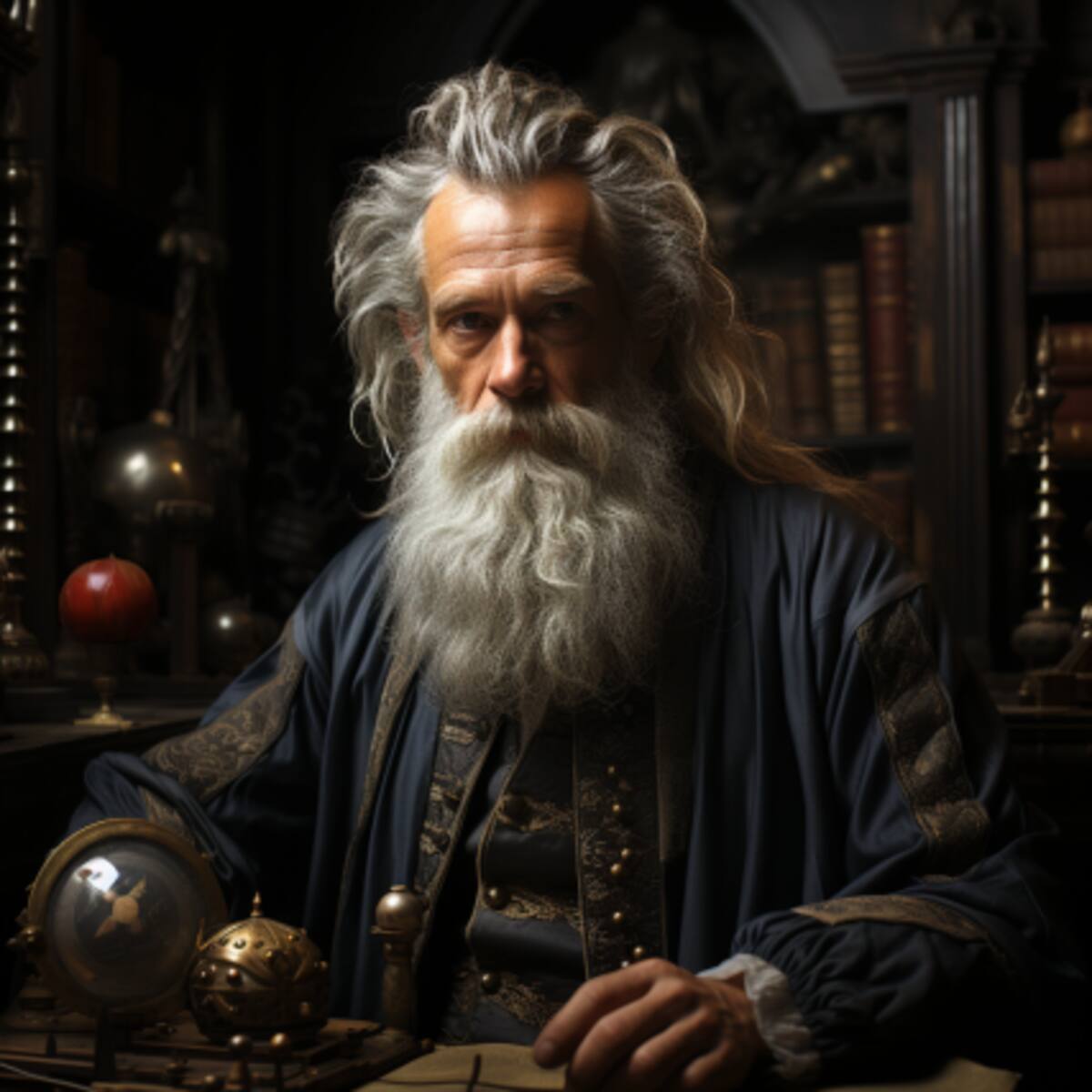Esta era la apariencia de Galileo Galilei según Midjourney