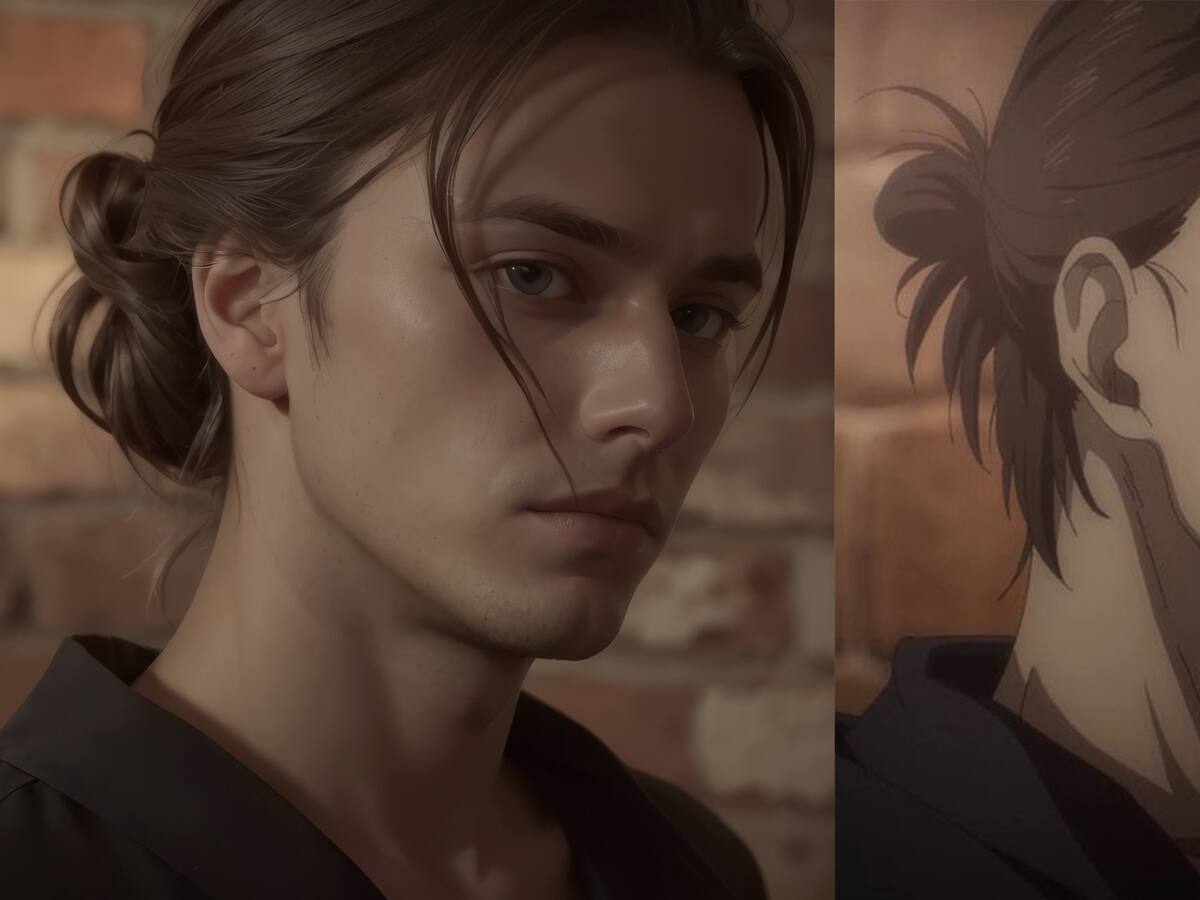 Así sería Eren Yeager de Attack on Titan en la vida real, según la inteligencia artificial