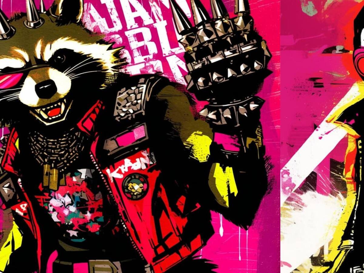 Así se verían los personajes de Marvel como “anarquistas” según una IA