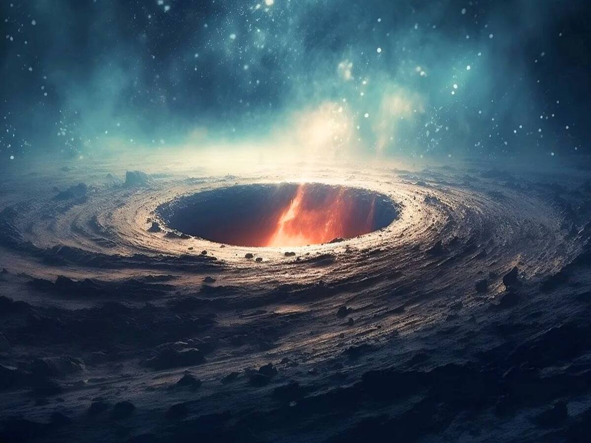 Estalla agujero negro en el centro de una galaxia