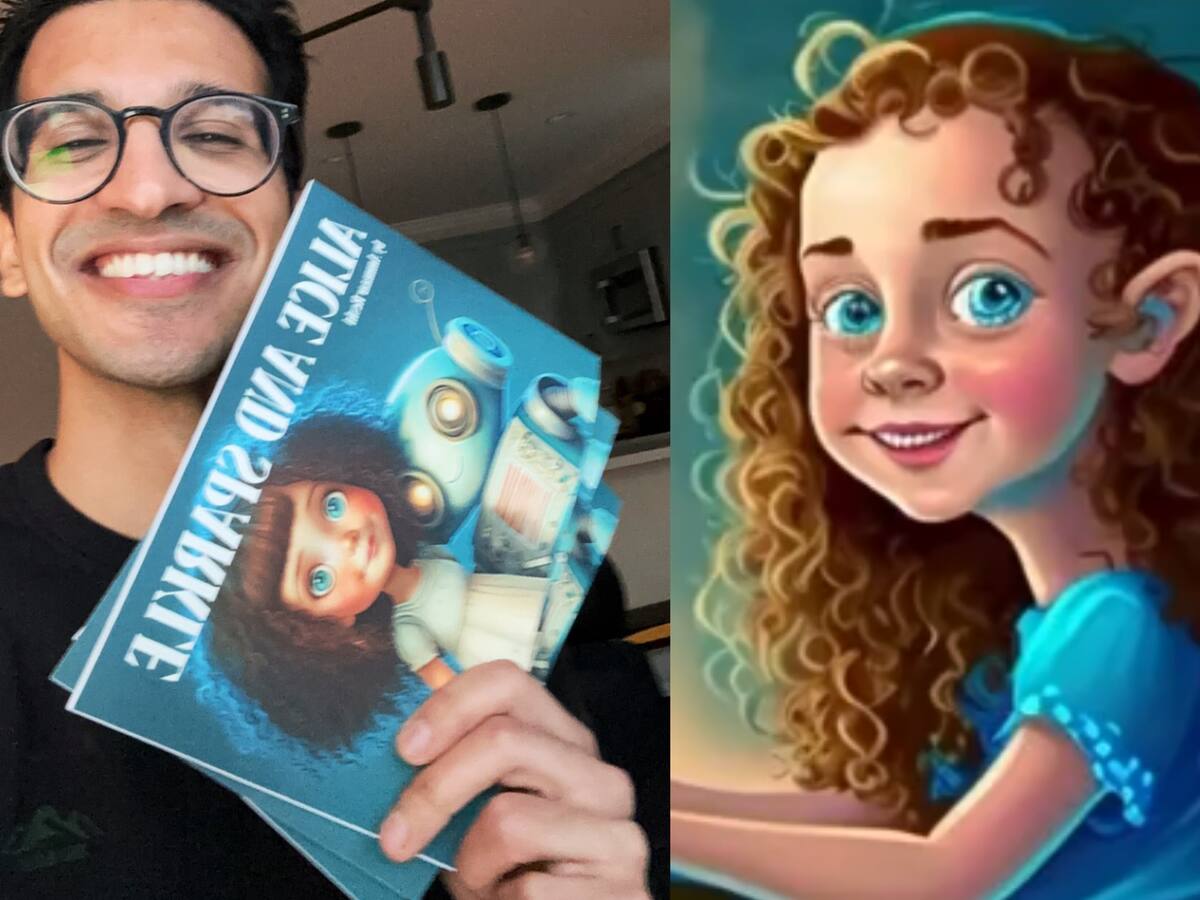 "Alice and Sparkle": Este libro infantil fue creado con inteligencia artificial