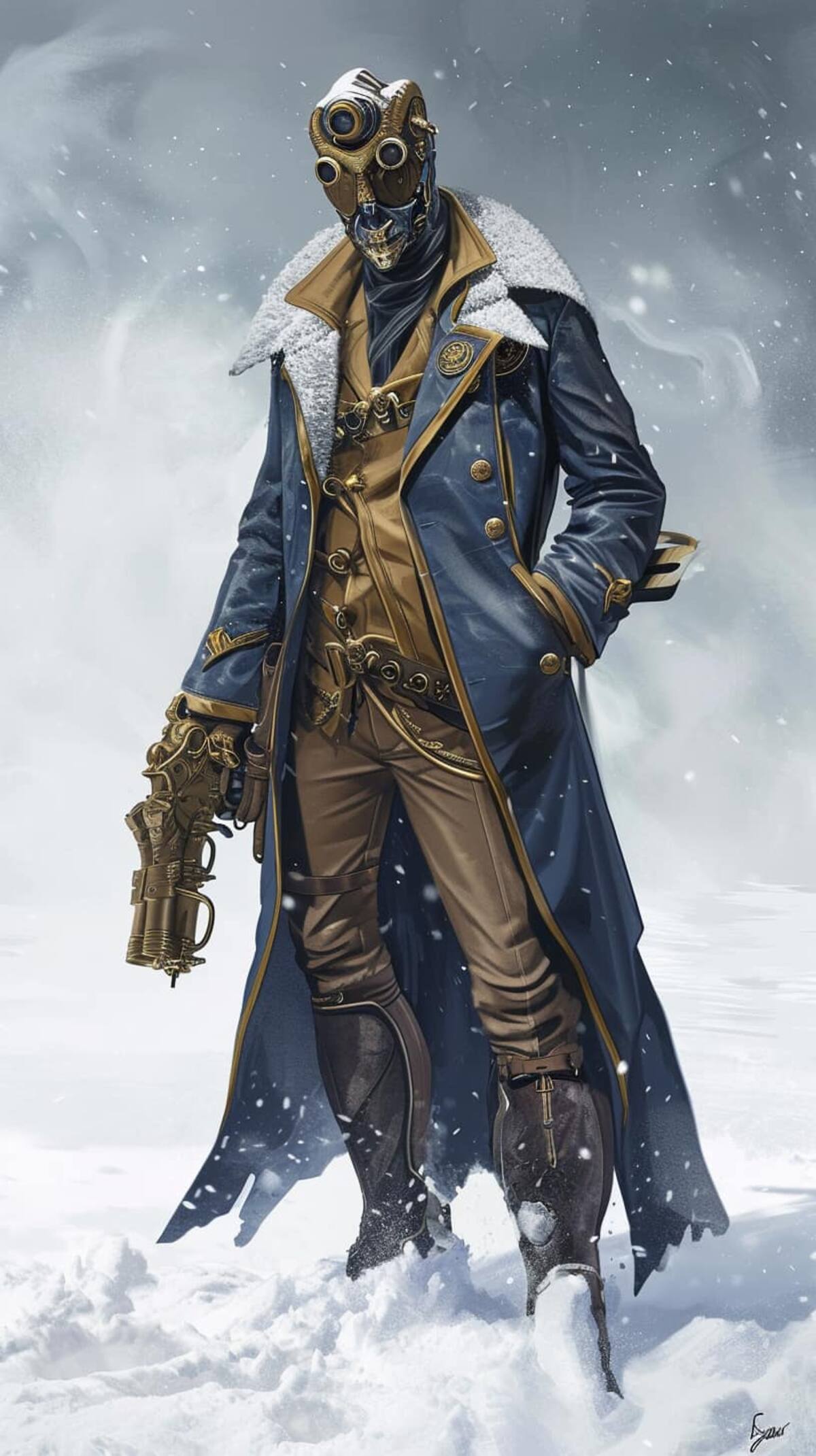 Deadshoot en estilo steampunk según una IA