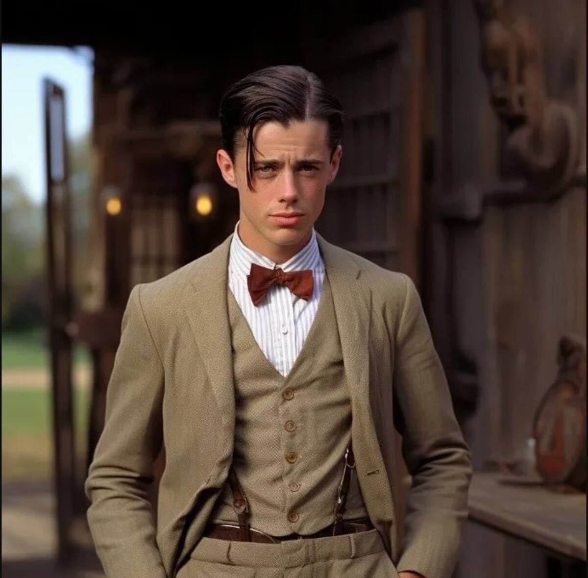 A pesar de que Alfalfa era conocido por su timidez y su relación con Darla, en algunas ocasiones demostraba valentía al enfrentarse a situaciones desafiantes junto con el resto de "Los pequeños traviesos".