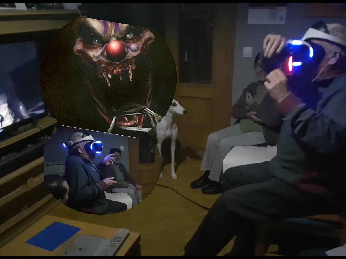 Usuario casi provoca infarto a su padre con los juegos de realidad virtual (VIDEO)