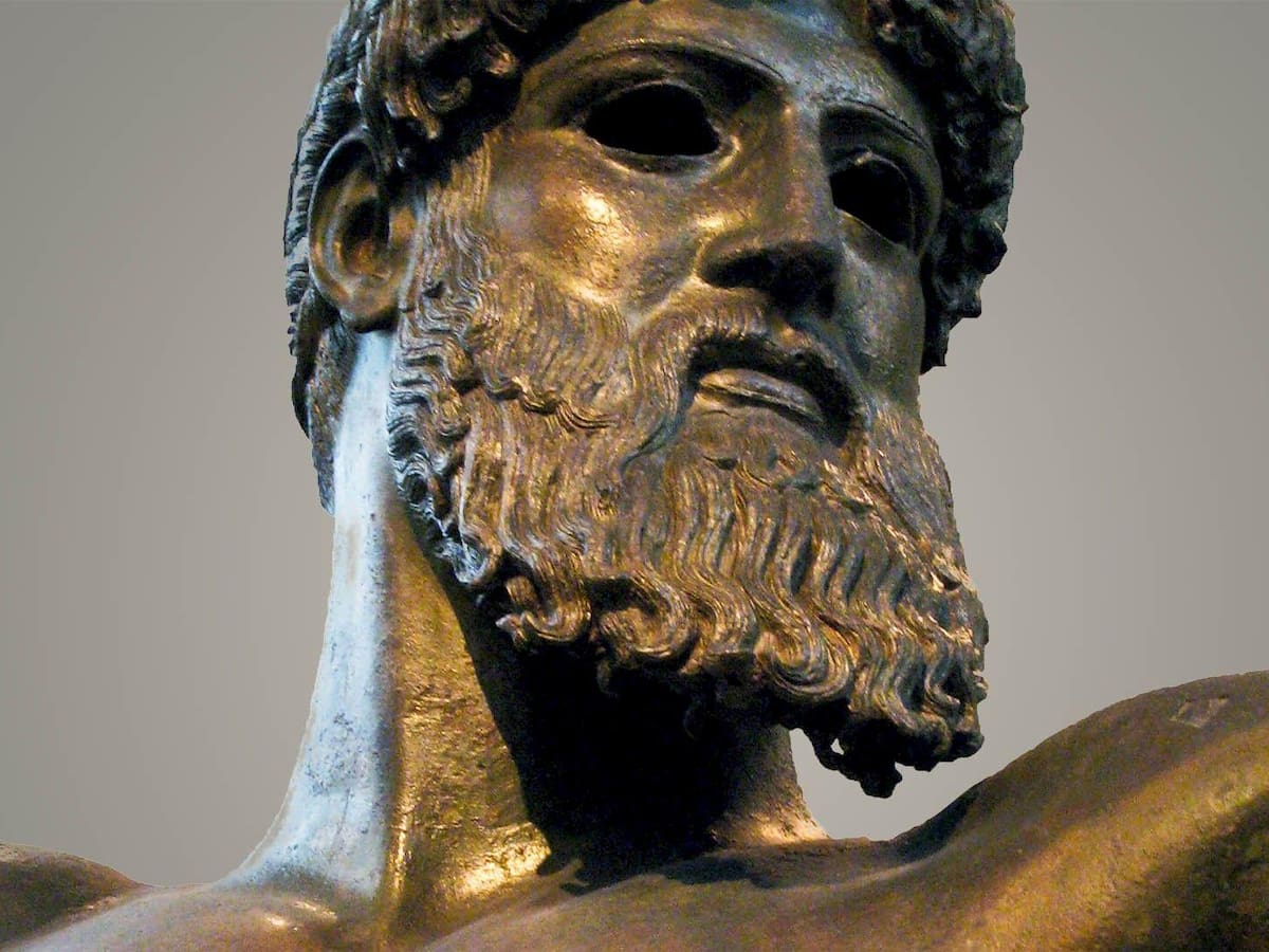 Así se vería la estatua de Zeus en la vida real según la Inteligencia Artificial