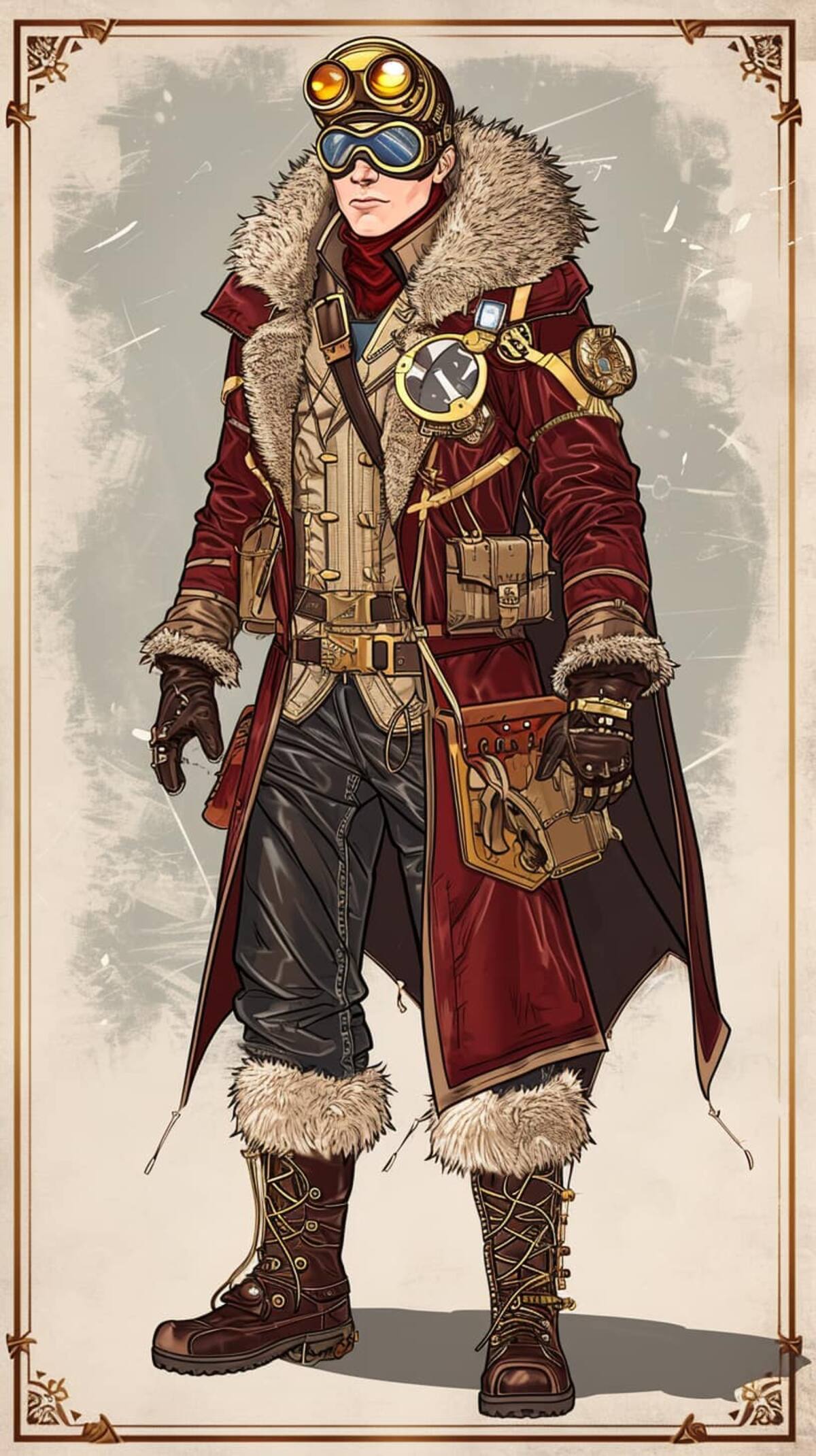 ¿Flash? en estilo steampunk según una IA