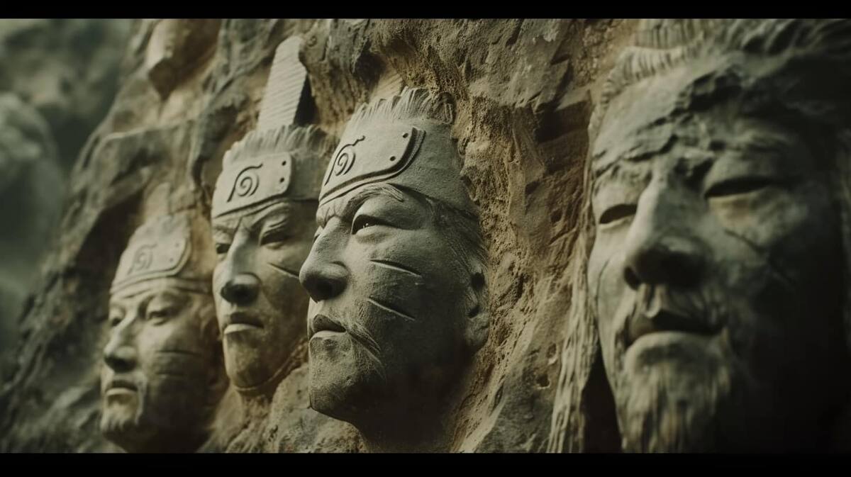 El rostro de los hokages en un live action según una IA