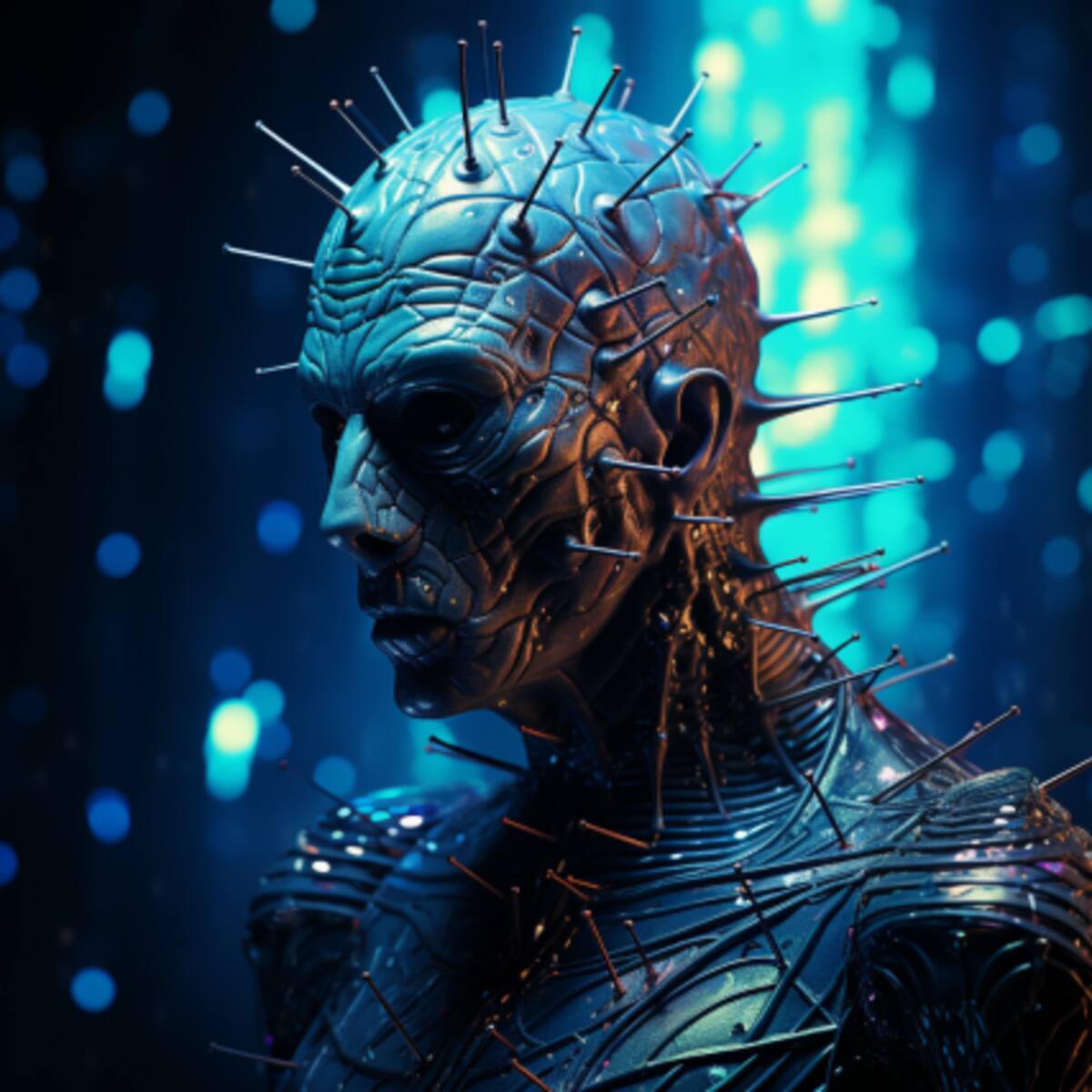 Así se vería el líder de los cenobitas si fuera un pirata espacial según Midjourney