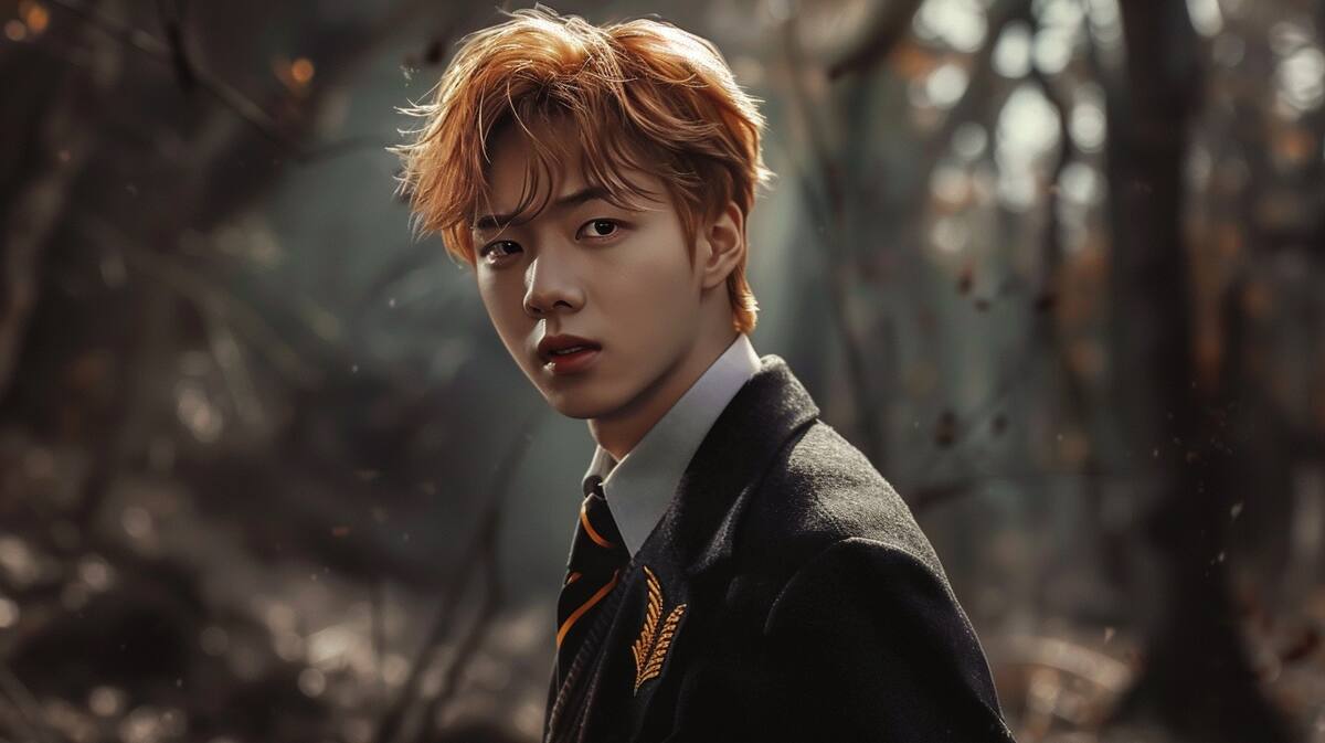 Así se vería Ron en un KDrama según una IA