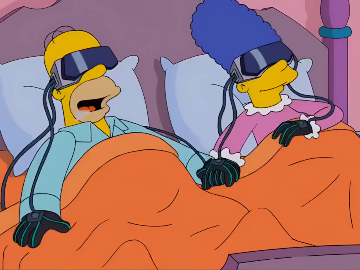 Los Simpson predijeron los Apple Vision Pro en este episodio