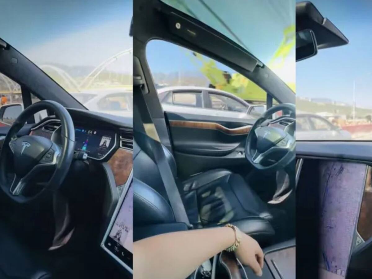 Tesla Monterrey: Joven presume cómo su auto se conduce “solo” en la capital regiomontana (VIDEO)