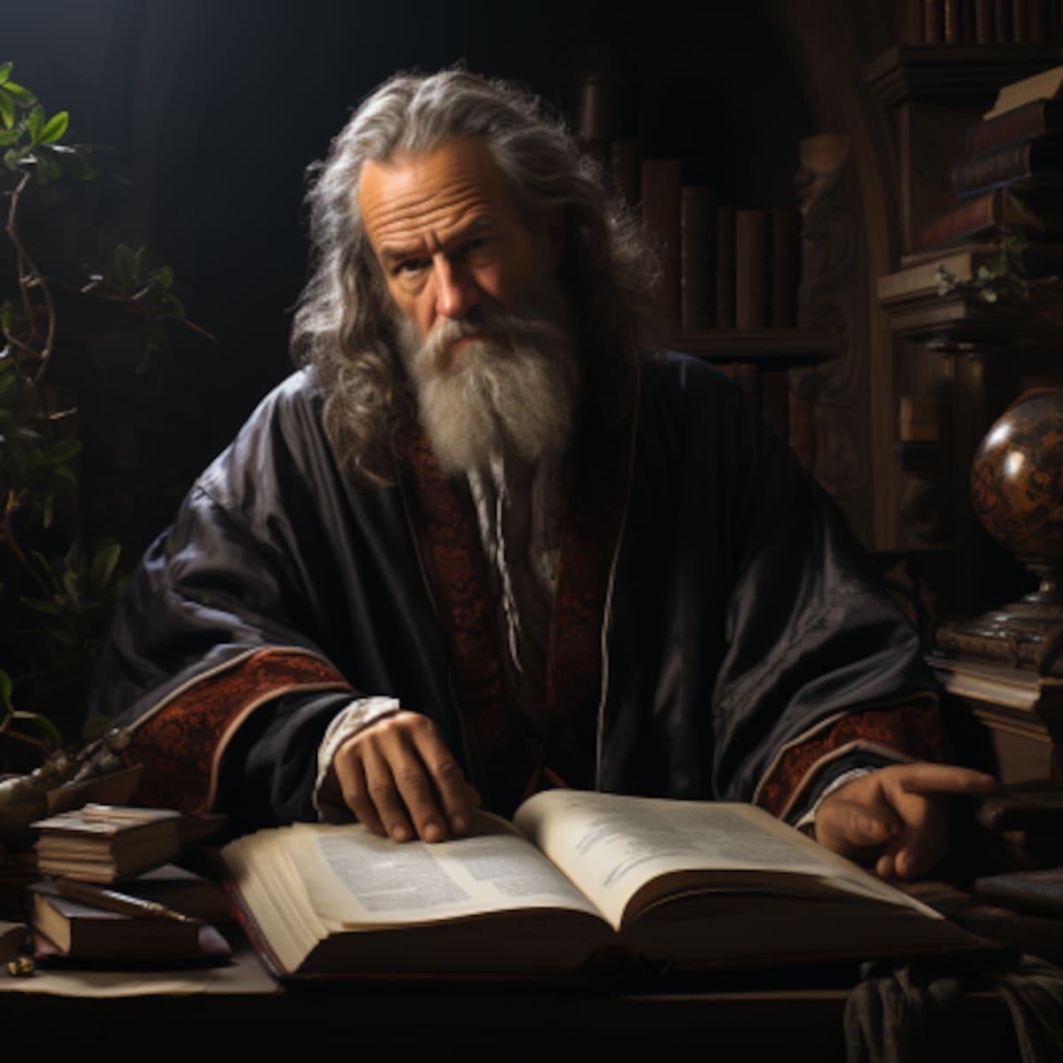 Esta era la apariencia de Galileo Galilei según Midjourney