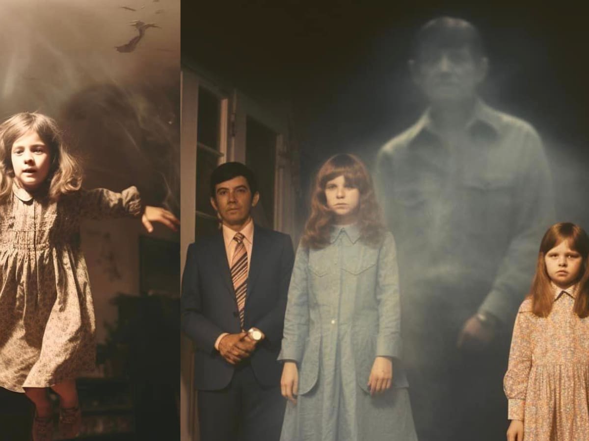 Así se verían "las actividades paranormales" según una inteligencia artificial